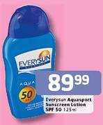 Everysun Aquasport Sunscreen Lotion(SPF 50)-125ml