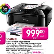 Canon 4 In 1 Colour Inkjet Printer(MX514)