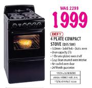 Defy 4 Plate Compact Stove (DSS 509)