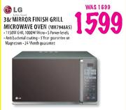 LG Mirror Finish Grill Microwave Oven(MH7948AS)-38l