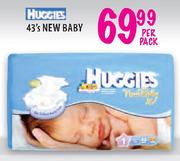 Huggies New Baby - 43's Per Pack