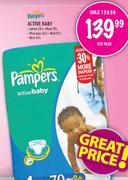 Pampers Active Baby - Per Pack