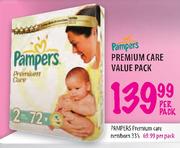 Pampers Premium Care Value Pack - Per Pack