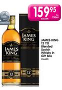 James King 12 Yo Blended Scotch Whisky In Gift Box-1x750ml