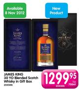 James King 30 Yo Blended Scotch Whisky In Gift Box-1x750ml