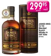 James King 15 Yo Blended Scotch Whisky In Gift Tube-1x750ml