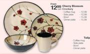 Cherry Blossom Crockery Coffee Mug-Each