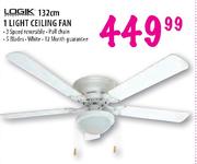 Logik 1 Light Ceiling Fan
