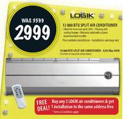 Logik 18000 BTU Split Air Conditioner