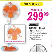 Goldair Soft Blade Pedestal Fan-40cm