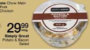 Simply Great Potato & Bacon Salad-400g