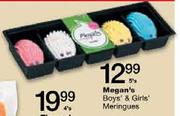 Megan's Boys & Girls Meringues-5's