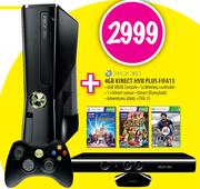 XBOX 360 4GB Kinect HVB