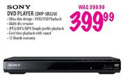 Sony DVD Player (DVP-SR320)