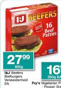 I&J Beefers Biefburgers Verskeidenheid-800g Elk