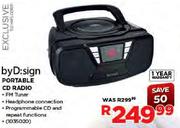 ByD:sign Portable CD Radio