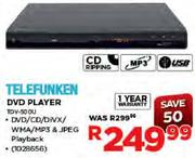 Telefunken DVD Player(TDV-50OU)