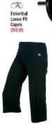 OTG Essentials Loose Fit Capris