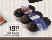Frank Brady's Muffins Assorted-6's