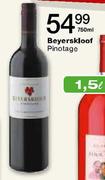 Beyerskloof Pinotage-750ml