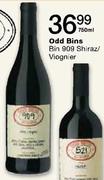 Odd Bins Bin 909 Shiraz/Viognier-750ml