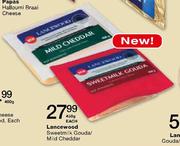 Lancewood Sweetmilk Gouda/Mild Cheddar-450gm Each
