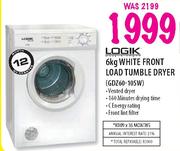 Logik White Front Load Tumble Dryer-6kg(GDZ60-10SW)