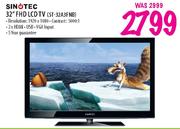 Sinotec 32" FHD LCD TV(ST-32A3FNB)