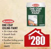 Plascon One Coat Ceiling Paint-5L