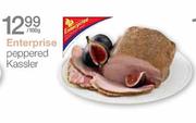 Enterprise Peppered Kassler-Per 100g
