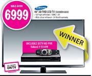Samsung 40" 3D FHD LED TV(UA40EH6030)
