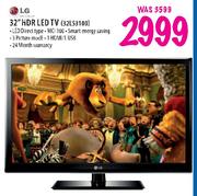 LG 32" HDR LED TV(32LS3100)