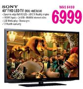 Sony 40" FHD LED TV(KDL-40x650)