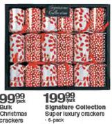 Signeature Collection Super Luxury 6-Pack Crackers-Per Pack