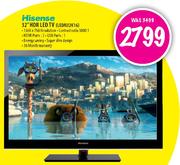 Hisense 32" HDR LED TV(LEDN32K16)