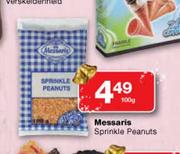 Messaris Sprinkle Peanuts-100g