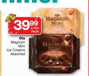 Ola Magnum Mini Ice Creams Assorted-6's Per Pack