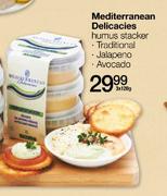 Mediterranean Delicacies Humus Stacker-3x120g