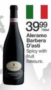 Aleramo Barbera D'asti-750ml