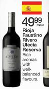 Rioja Faustino Rivero Ulecia Reserva-750ml