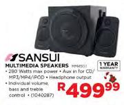 Sansui Multimedia Speakers-MM4503