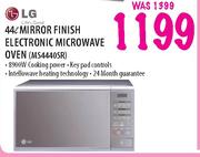 LG Mirror Finish Electronic Microwave Oven (MS4440SR)-44l