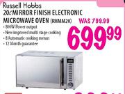 Russell Hobbs Mirror Finish Electronic Microwave Oven (RHMM20)-20l