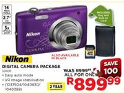 Nikon Digital Camera Package(S2600)