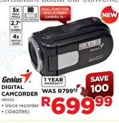 Genius Digital Camcorder (HD530)