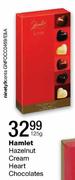 Hamlet Hazelnut Cream Heart Chocolates-125g 