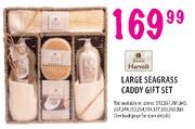 Harvest Large Seagrass Caddy Gift Set