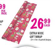 Extra Wide Gift Wrap Each