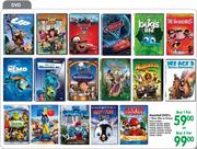 Assorted DVD's -Each