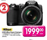 Nikon L120 Ultra Zoom Camera